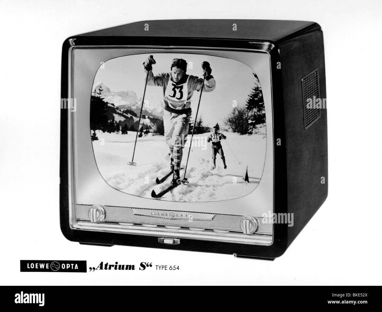 Trasmissione, televisione, televisore Loewe Opta Atrium S Type 645, 1950s, , Foto Stock
