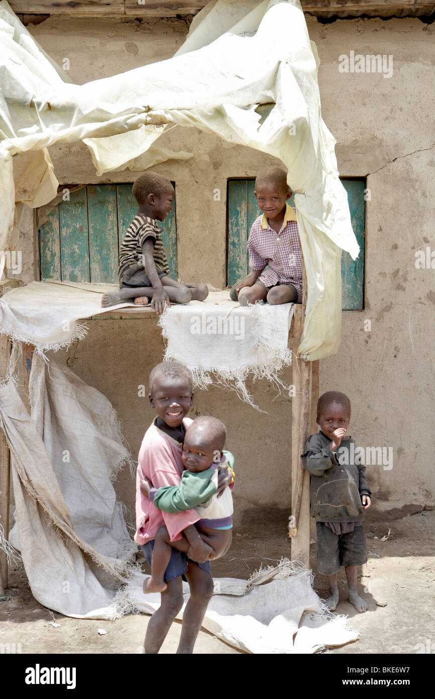 Bambini del Kenya Foto Stock