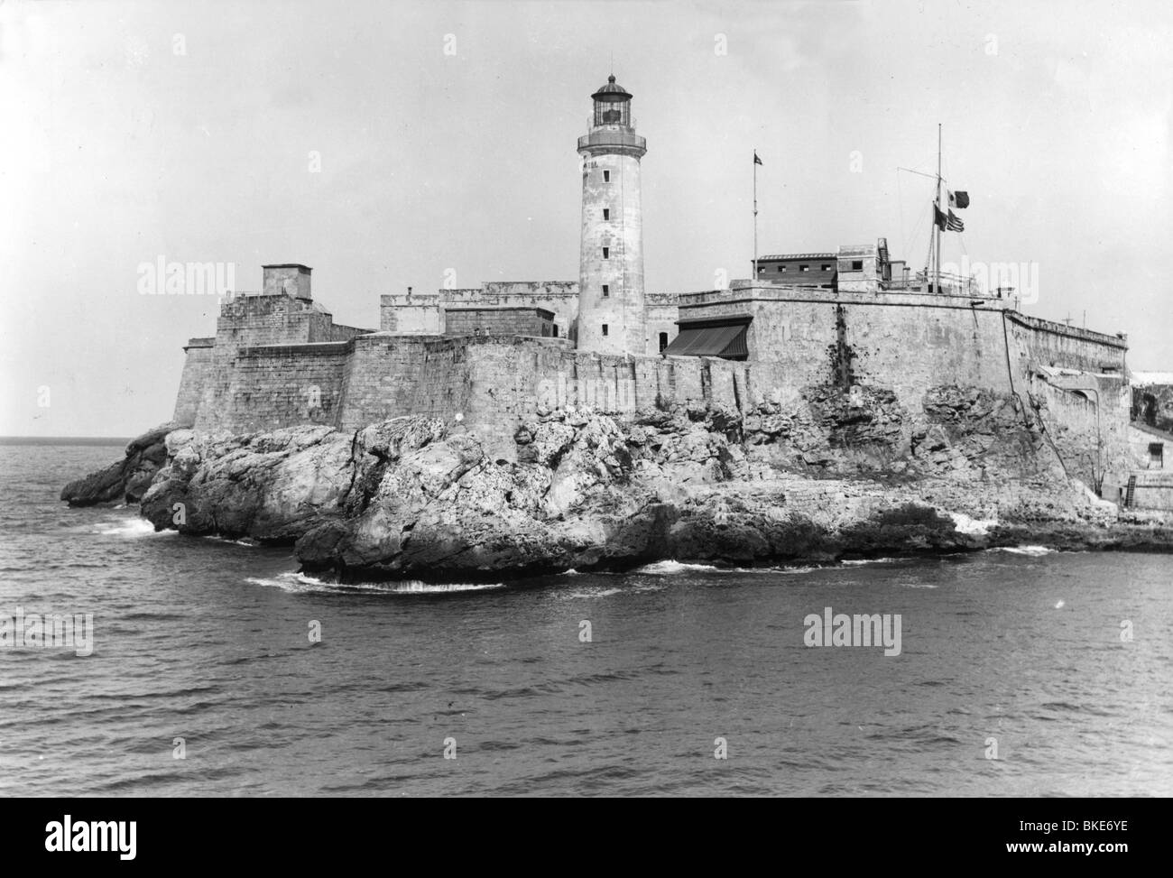 Geografia / viaggio, Cuba, Havanna, castelli, il Castello Morro, vista esterna, circa 1960, Foto Stock