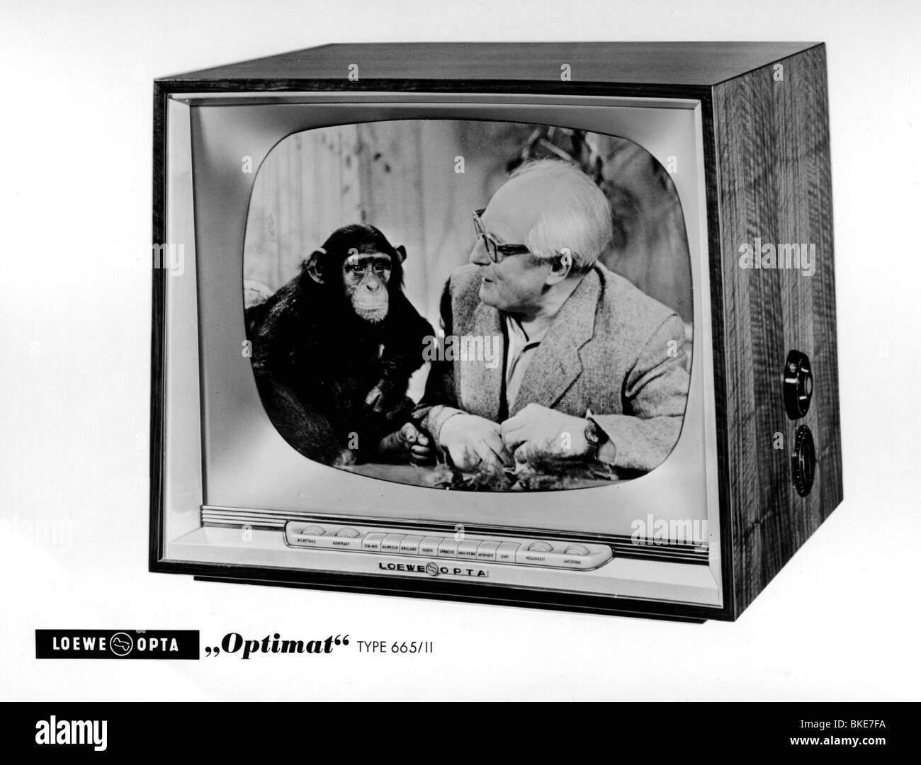Trasmissione, televisione, Loewe Opta, Optimat tipo 665/11, 1950s, , Foto Stock