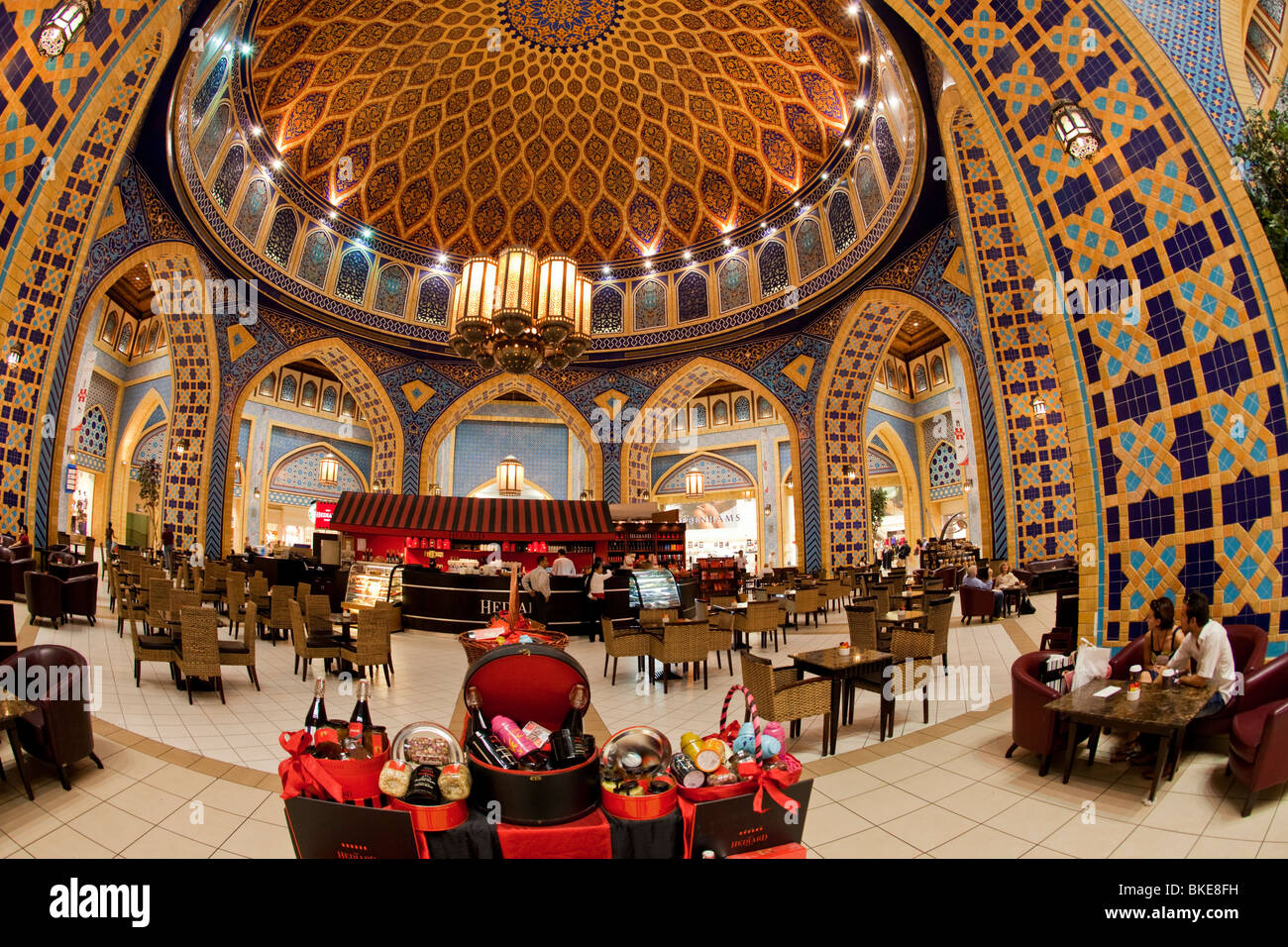 Hediard Cafe a Dubai Centro commerciale Ibn Battuta e Dubai, Arabi Uniti Eimirates Foto Stock