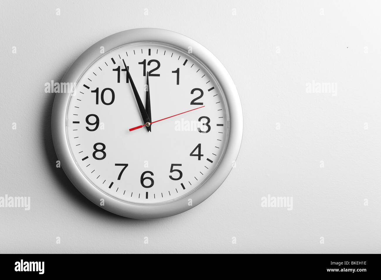 Orologio da parete Foto Stock