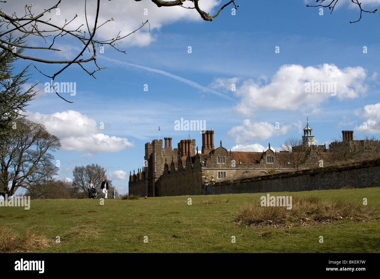 Knole Park, Kent, Inghilterra. Foto Stock