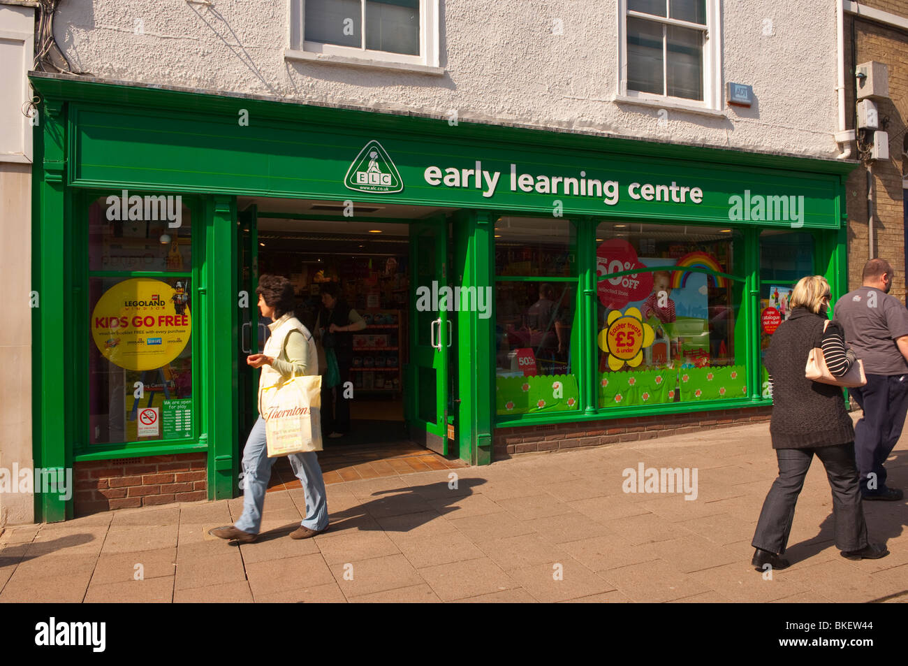 Il Early Learning Centre in Bury Saint Edmunds , Suffolk , Inghilterra , Gran Bretagna , REGNO UNITO Foto Stock