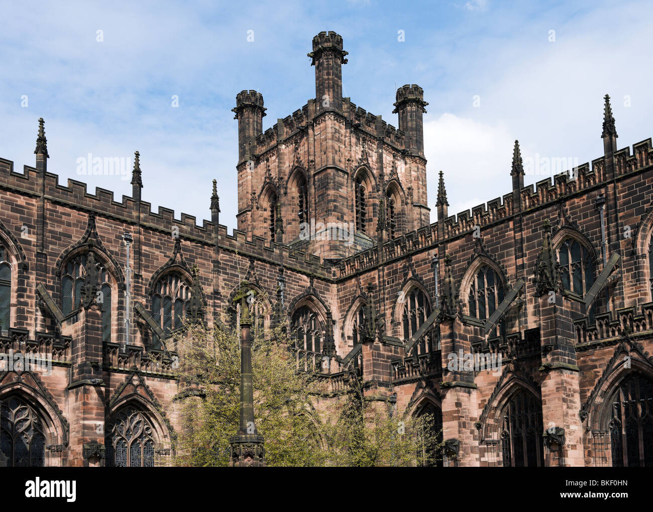La Cattedrale di Chester, Cheshire, Inghilterra, Regno Unito Foto Stock