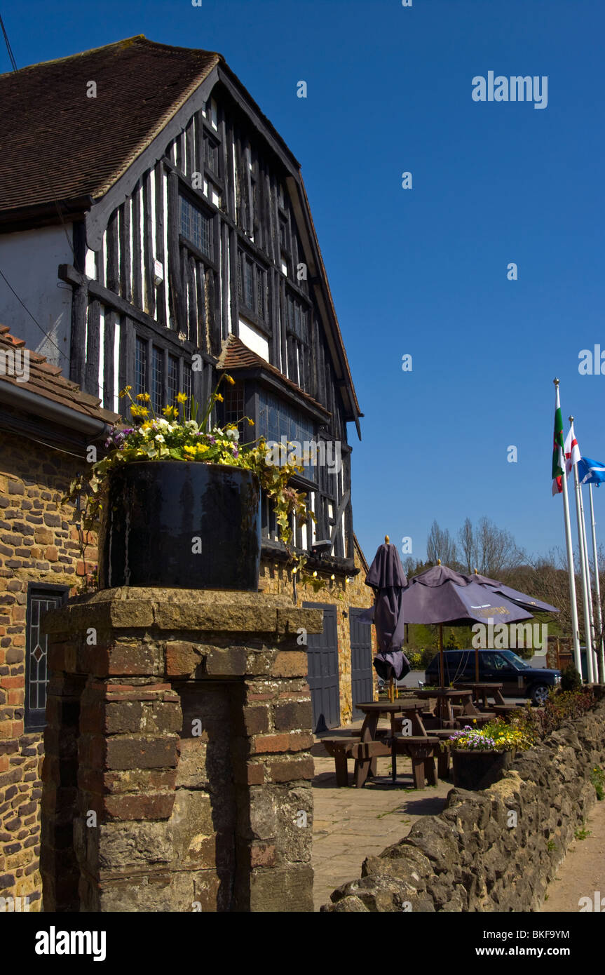 Il Grasshopper Inn Moorhouse vicino a Westerham Kent Foto Stock