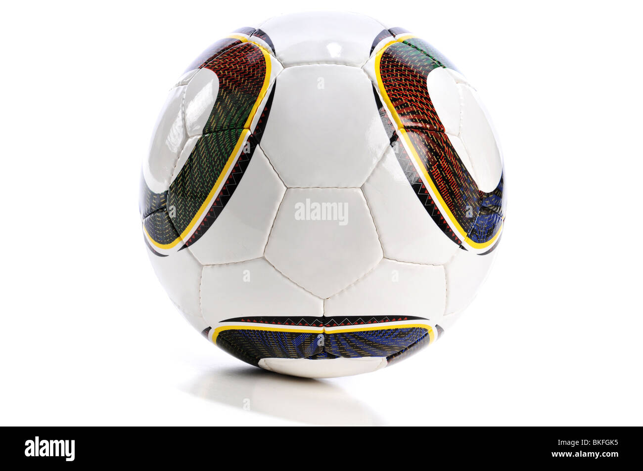 Sud Africa- 11 Giugno e Luglio 11: 2010 ufficiale della FIFA soccer ball, Sud Africa giu 11 al 11 luglio 2010. Foto Stock