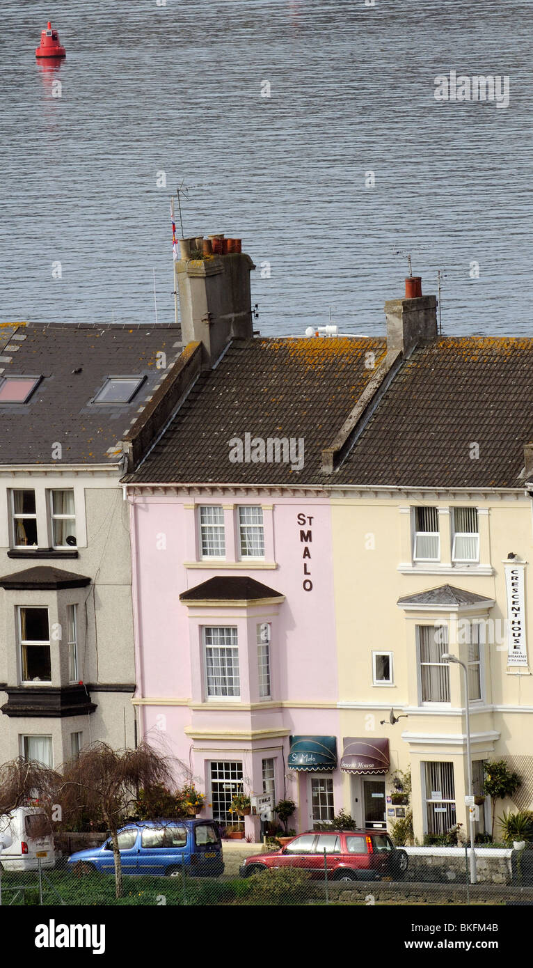 Mare pensioni in Plymouth Devon England Regno Unito Foto Stock
