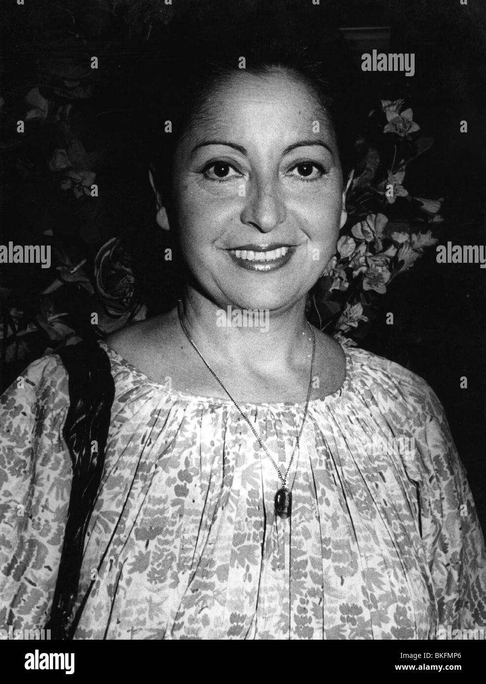 Berganza, Teresa, * 16.3.1935, cantante lirica spagnola, ritratto, agosto 1981, Foto Stock