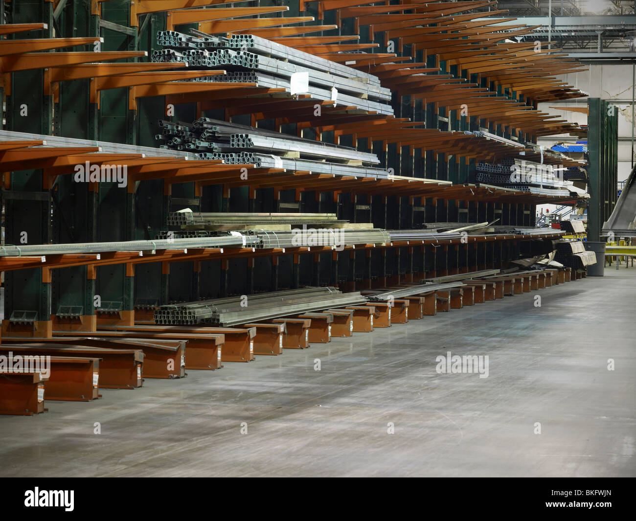 Corridoio magazzino, Philadelphia, Stati Uniti d'America Foto Stock
