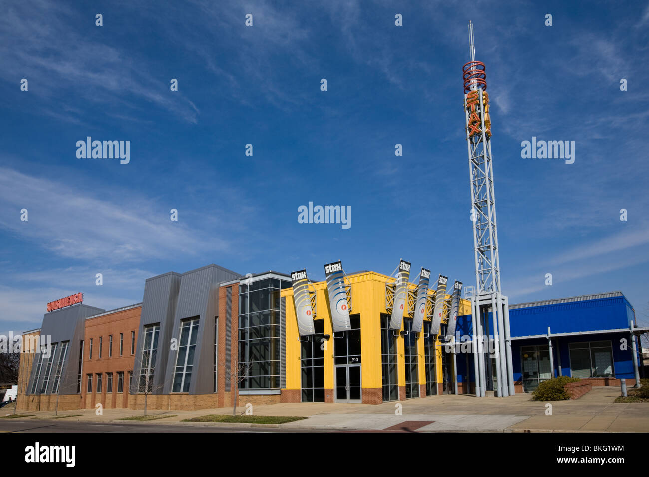 Stax Recording Studio è ora Stax Museo della Musica Soul Americana, Soulsville, Memphis, Tennessee Foto Stock