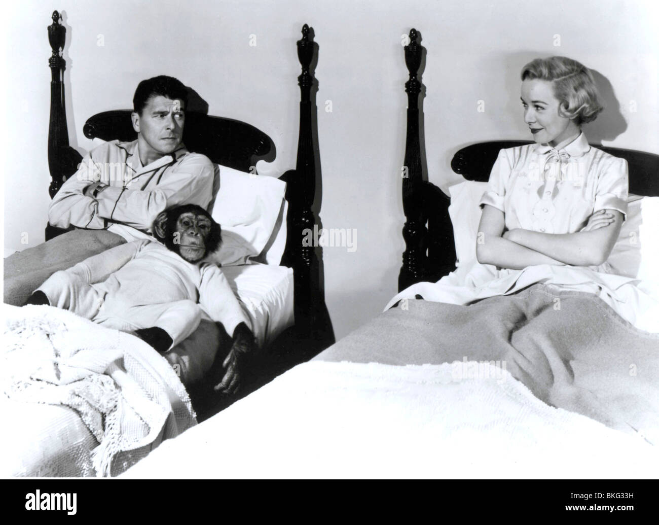 Andare a dormire per BONZO (1951) RONALD REAGAN, DIANNE LYNN BFBZ 002 P Foto Stock