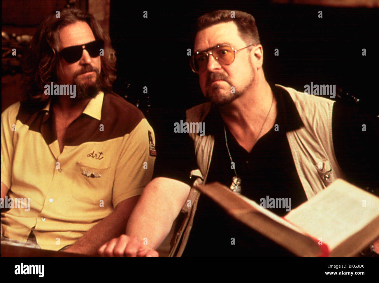 Il grande Lebowski (1998) Jeff Bridges, John Goodman BLKI 099 Foto Stock