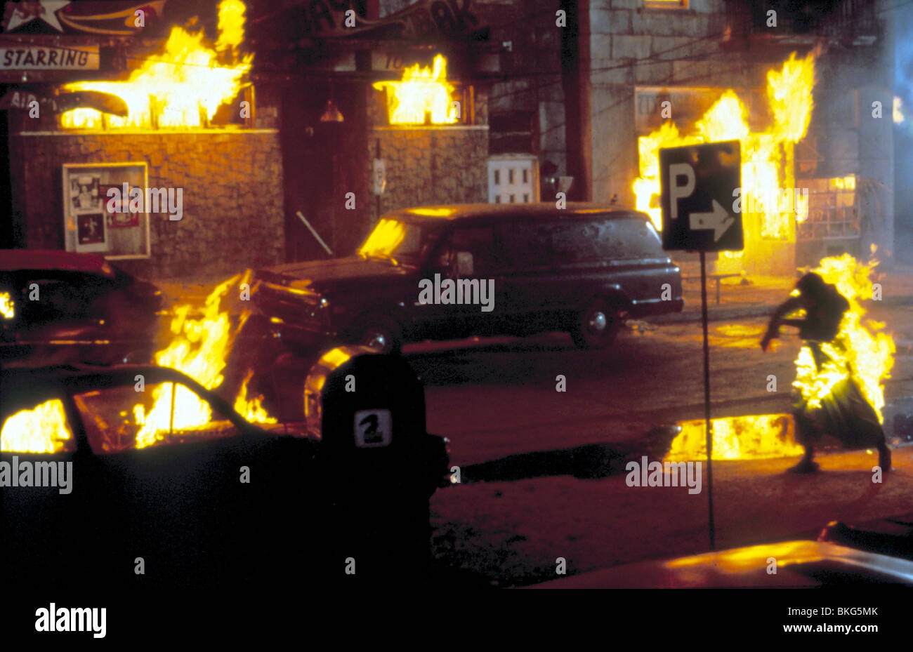 Città sul fuoco -1979 Foto Stock