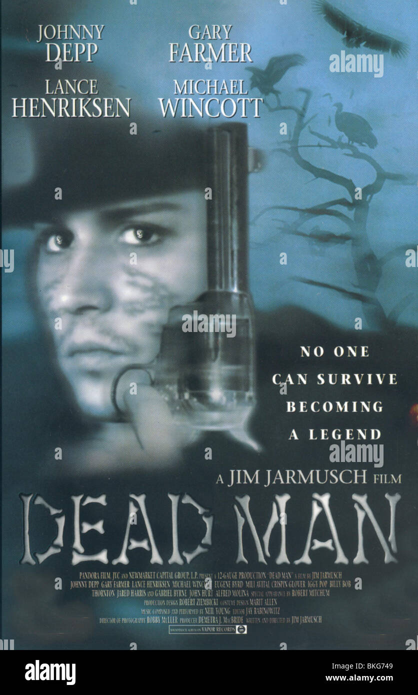 L'UOMO MORTO -1996 POSTER Foto Stock