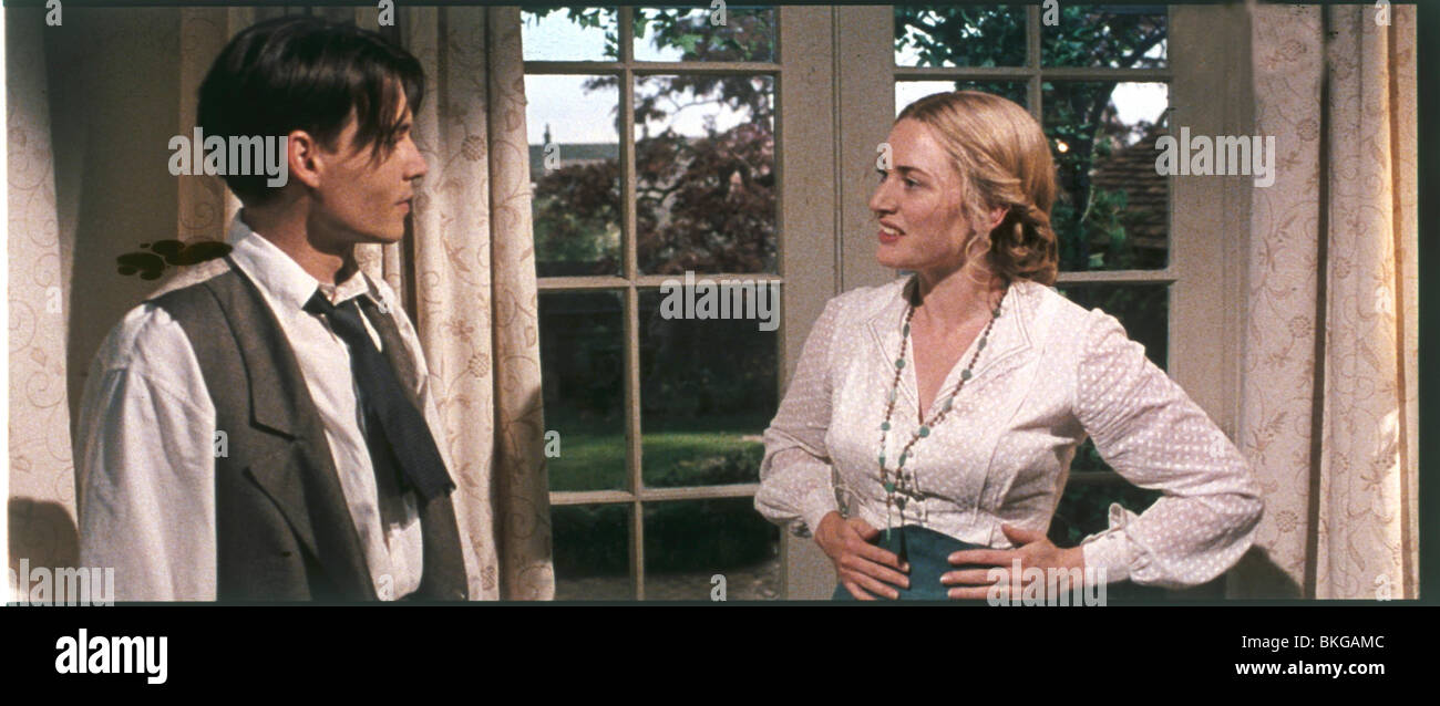 Trovare Neverland (2004), Johnny Depp, Kate Winslet FNEV 001-FD Foto Stock