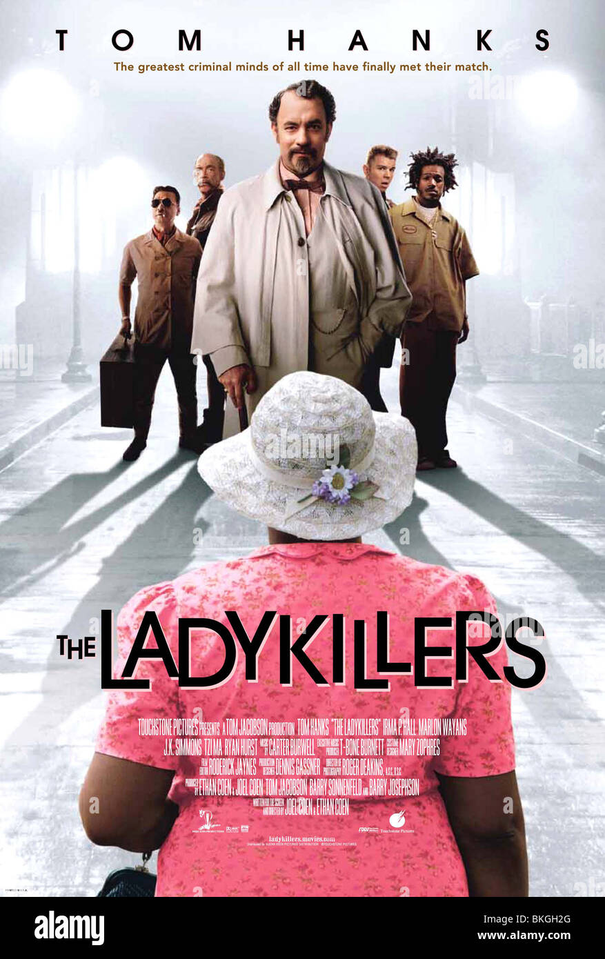 Il LADYKILLERS (2004) POSTER LAKI 001-004 Foto Stock