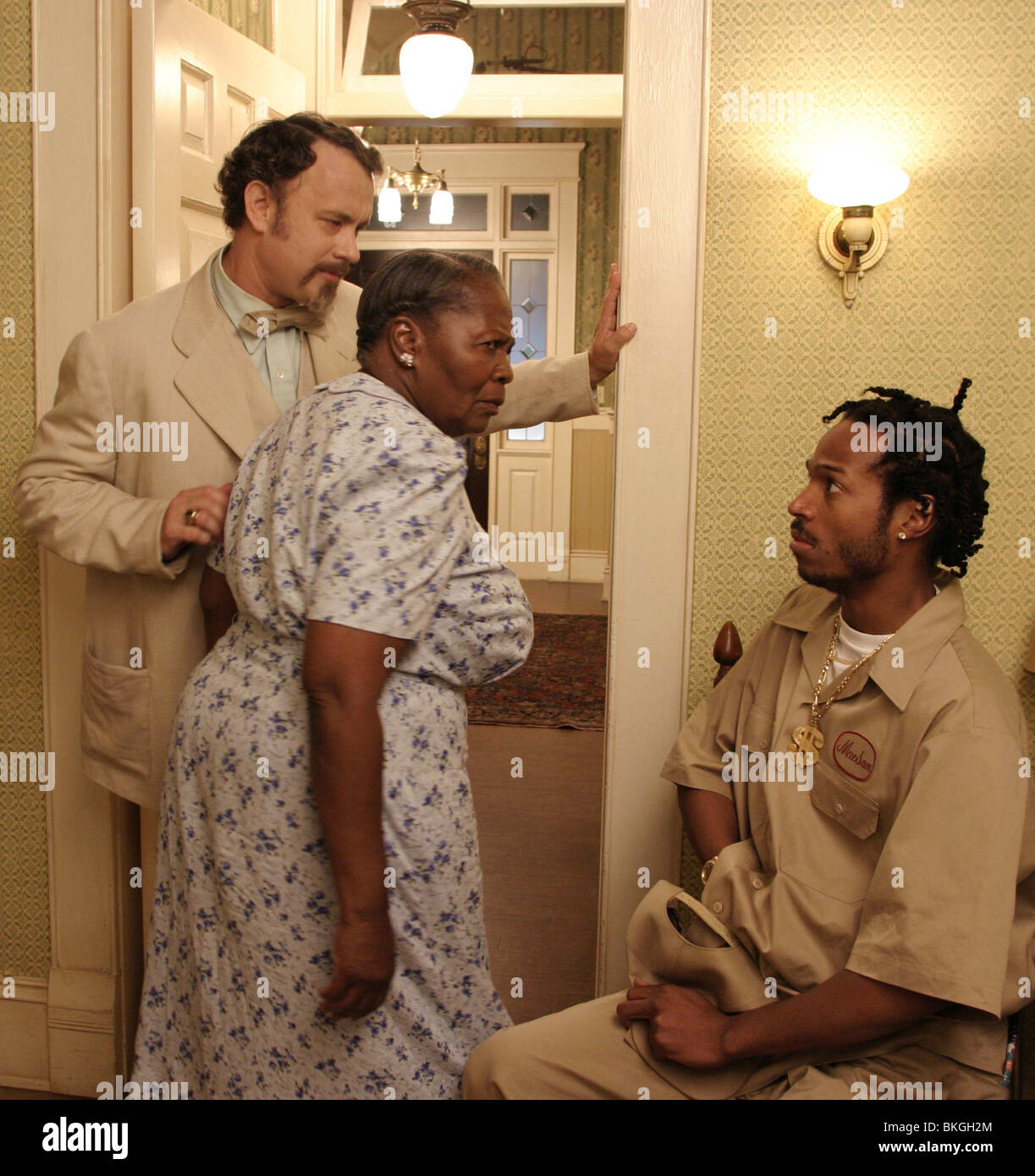 Il LADYKILLERS (2004) di Tom Hanks, IRMA P HALL, Marlon Wayans LAKI 001-006 Foto Stock