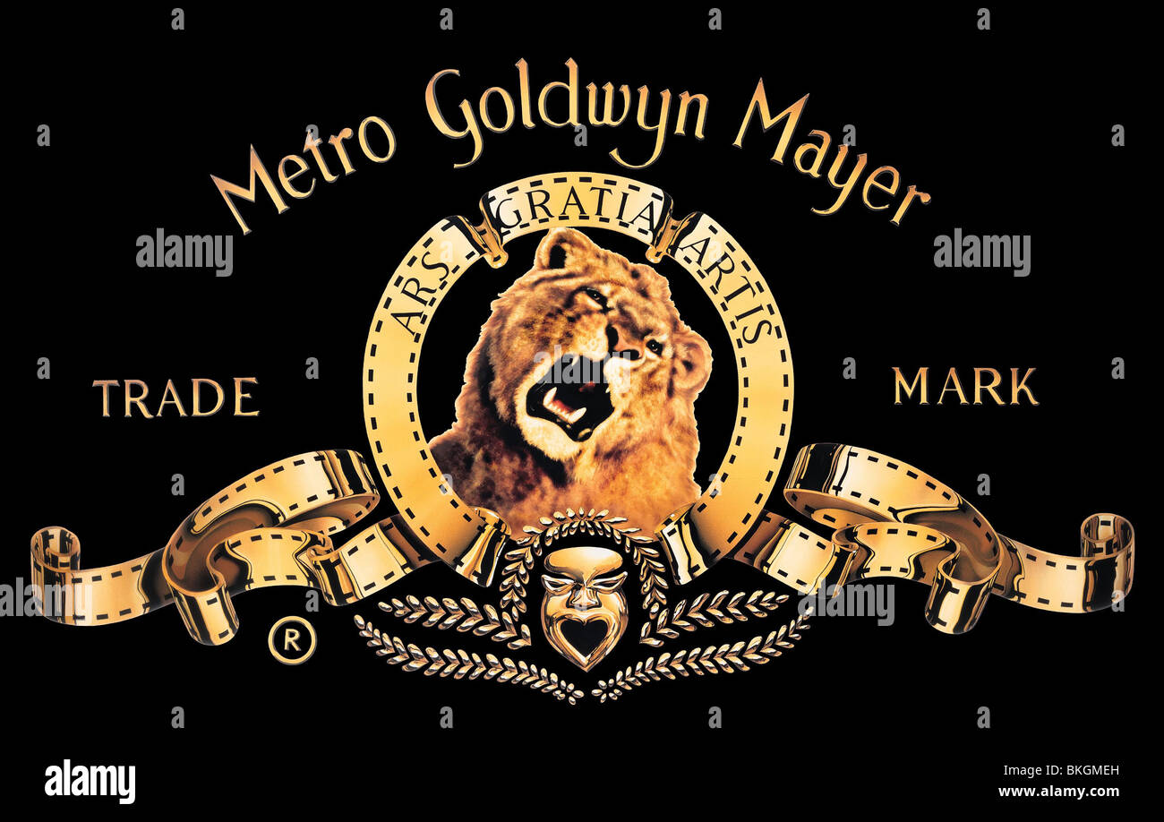 LOGO la Metro Goldwyn Mayer (MGM) Foto Stock