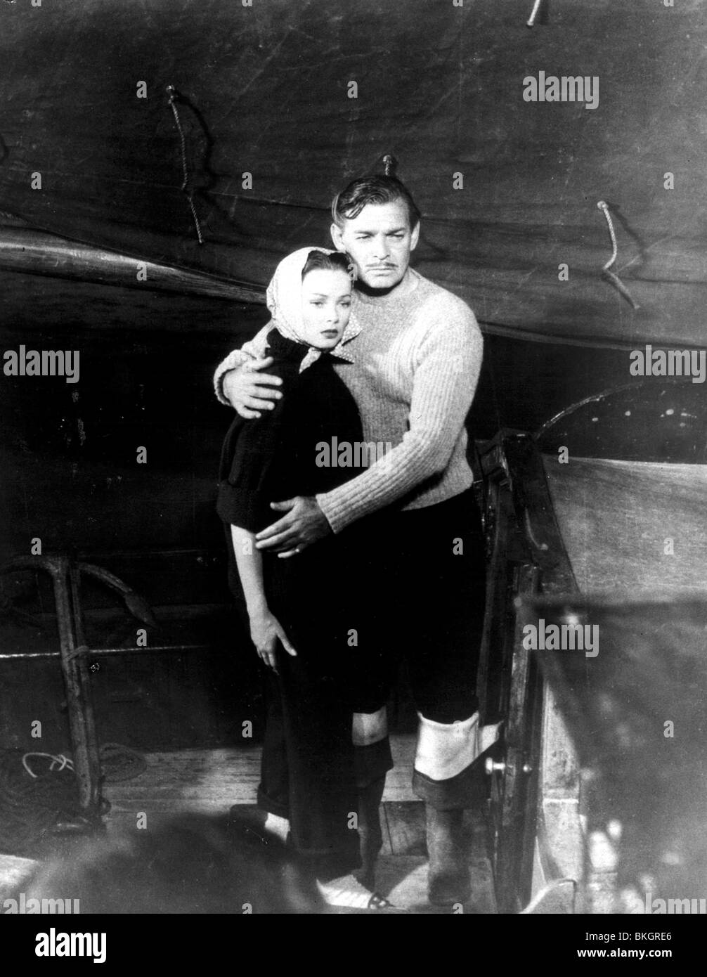 Mai mi lascia andare (1953) Gene TIERNEY, Clark Gable NLMG 001P Foto Stock