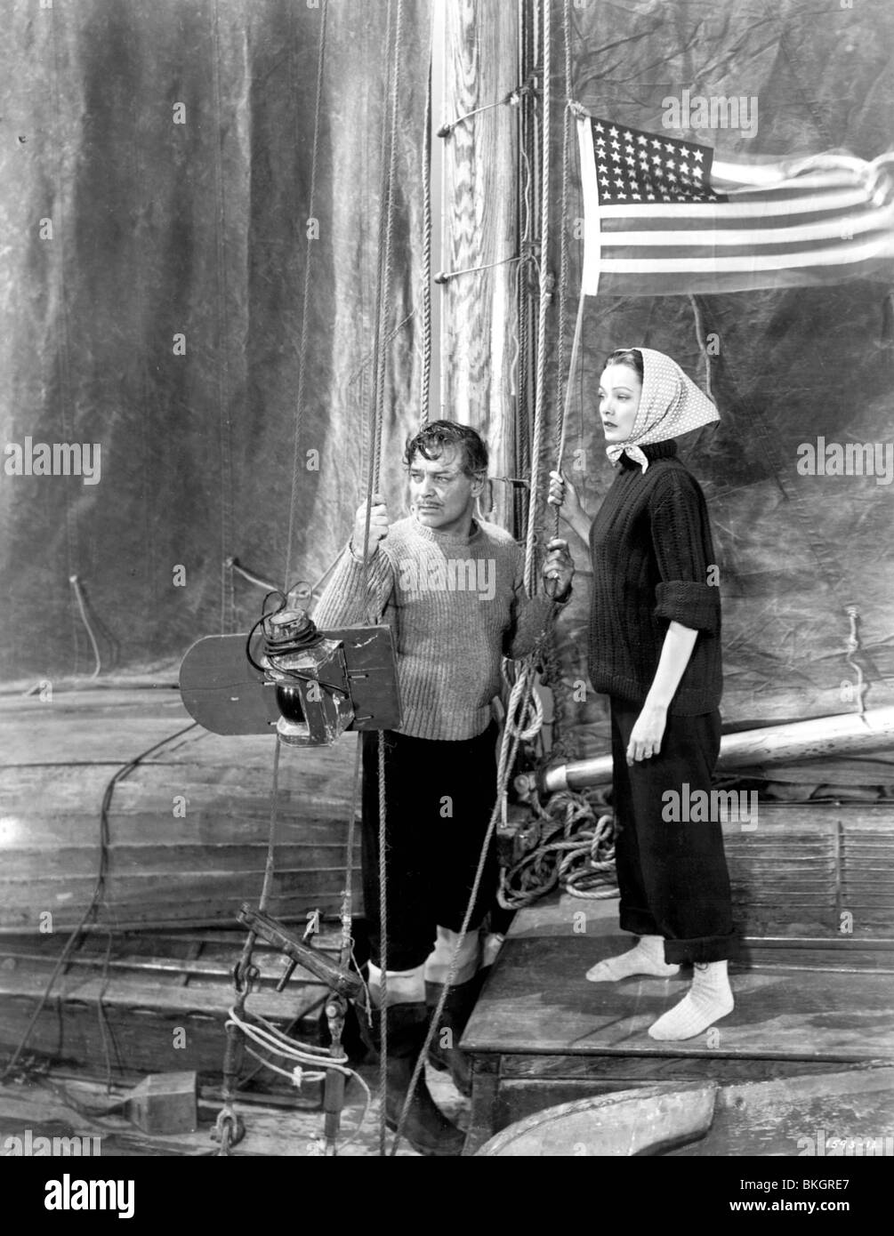 Mai mi lascia andare (1953) Clark Gable, GENE TIERNEY NLMG 002P Foto Stock