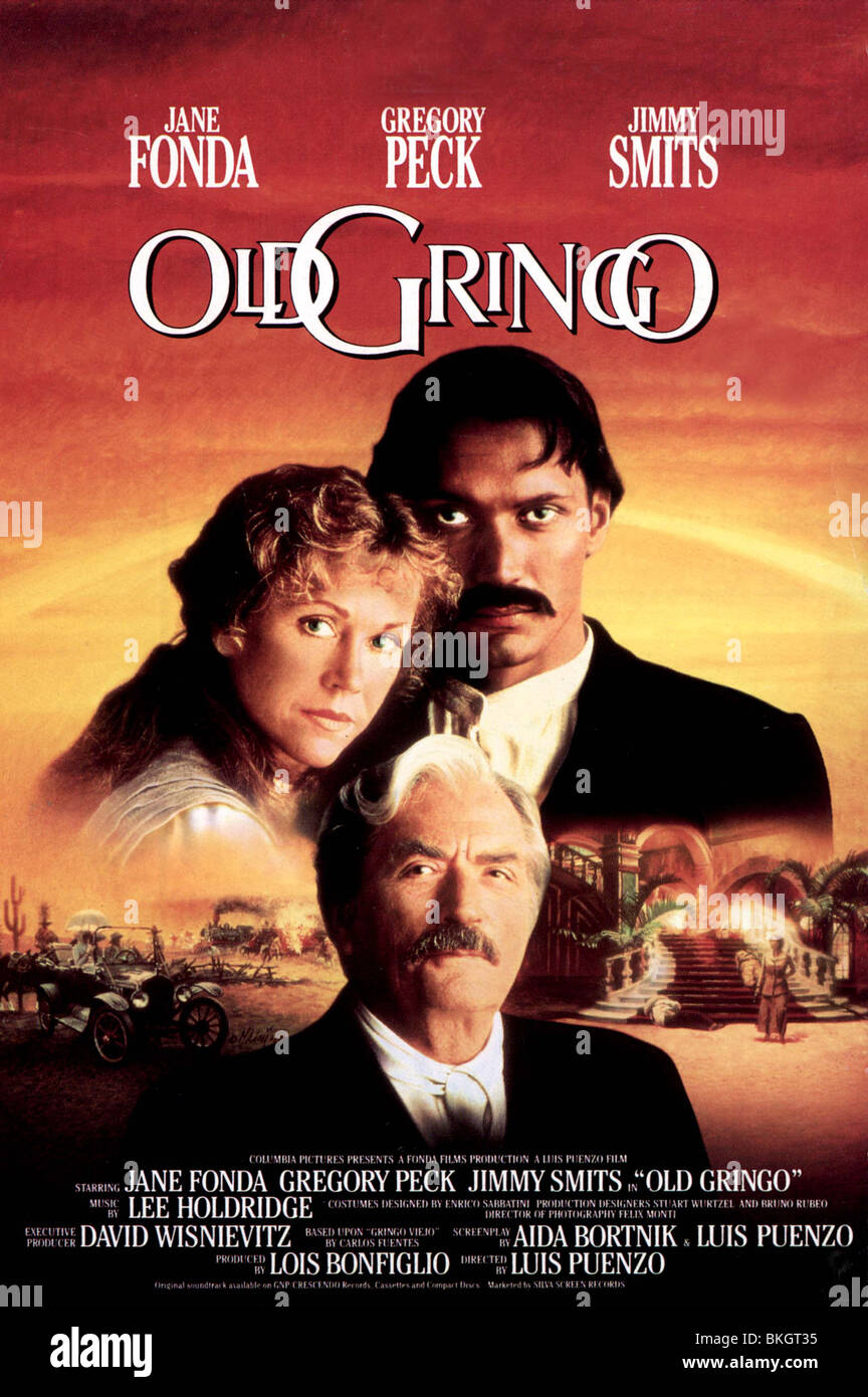 OLD GRINGO -1989 POSTER Foto Stock