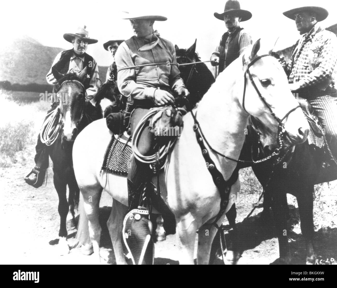 RIDE LUI, cowboy (1932) John Wayne RHC 001-01 Foto Stock