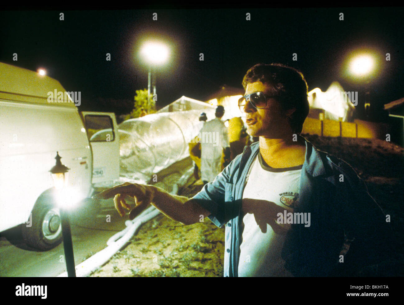 STEVEN SPIELBERG (DIR) O/S 'E.T. L'EXTRATERRESTRE" (1982) SVSG 009 Foto Stock