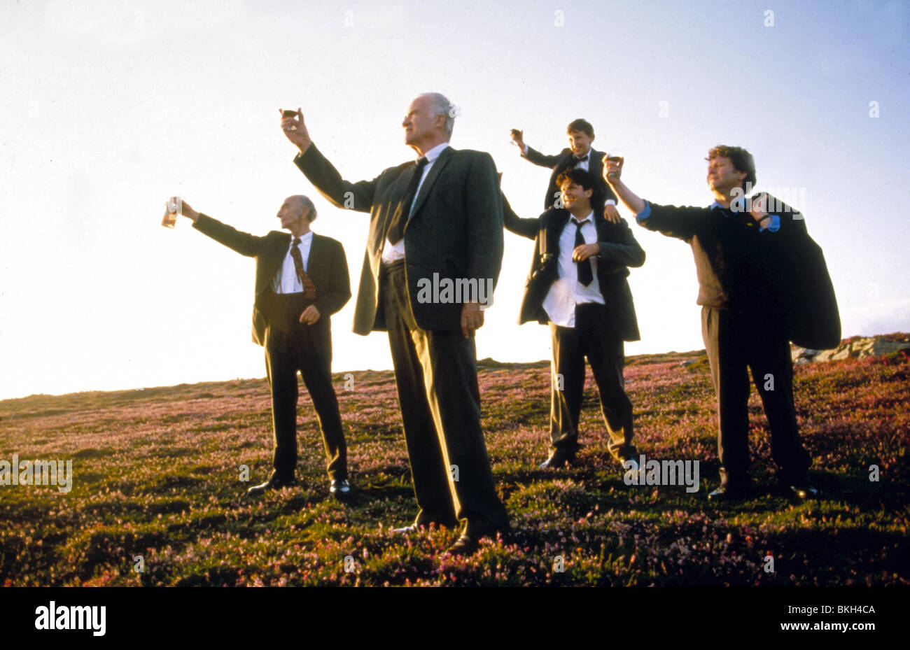 Il Risveglio Ned Devine (1999) DAVID KELLY, JAMES RYLAND, ROBERT HICKEY, Ian Bannen, Matteo DEVITT WNDV 049 Foto Stock