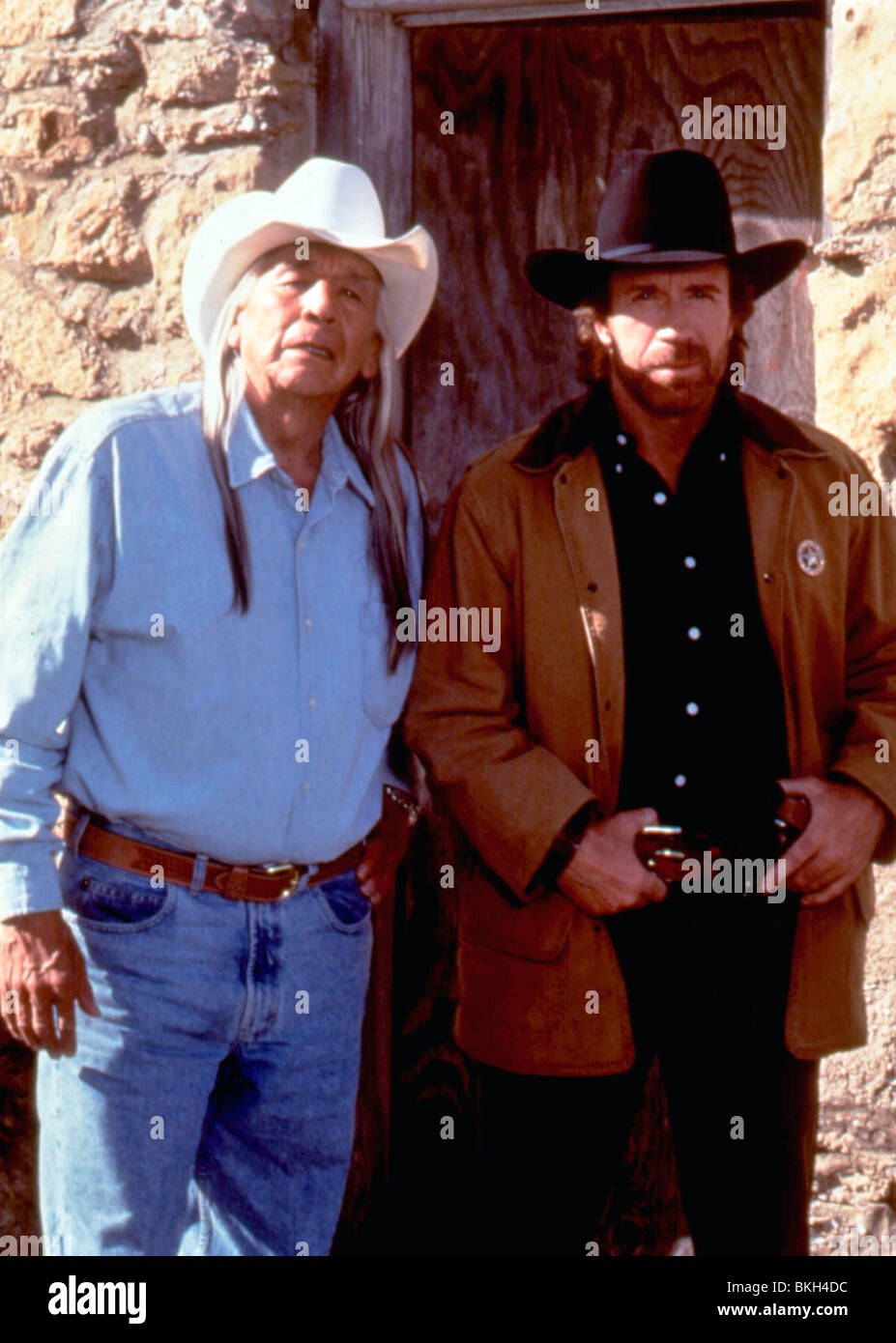 WALKER, Texas Ranger (TV) FLOYD WESTERMAN, CHUCK NORRIS WTRA 004 Foto Stock