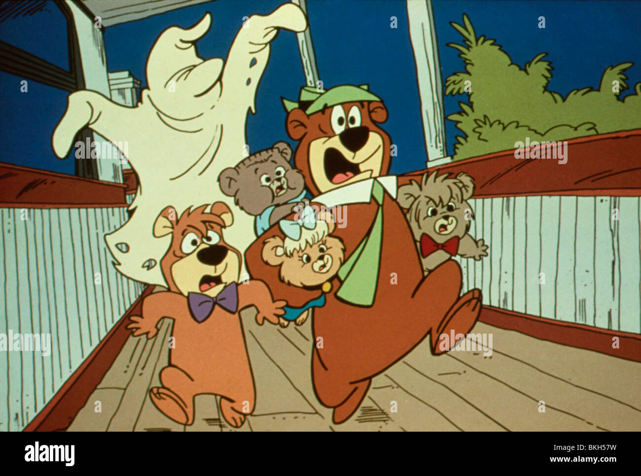 Orso Yogi (TV-ANI) animata Boo Boo (carattere), Orso Yogi (carattere) Credito-HANNA BARBERA YGB1 011 Foto Stock
