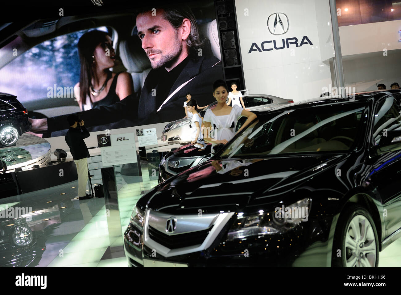 Honda Motor Co. la Acura veicoli sono visualizzati presso il Beijing Auto Show. 23-Apr-2010 Foto Stock
