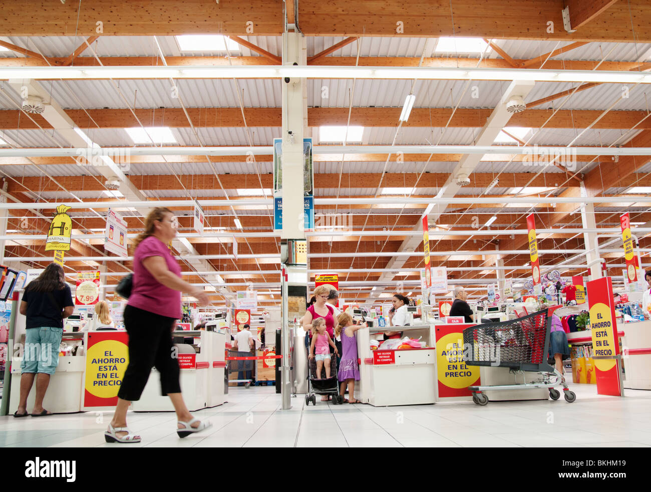 Al Campo supermercato vicino a Telde su Gran Canaria Foto Stock