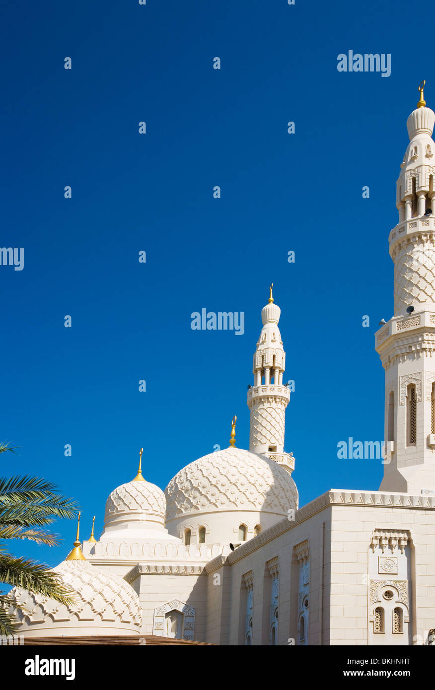 La Moschea di Jumeirah a Dubai, Emirati Arabi Uniti, Emirati arabi uniti Foto Stock