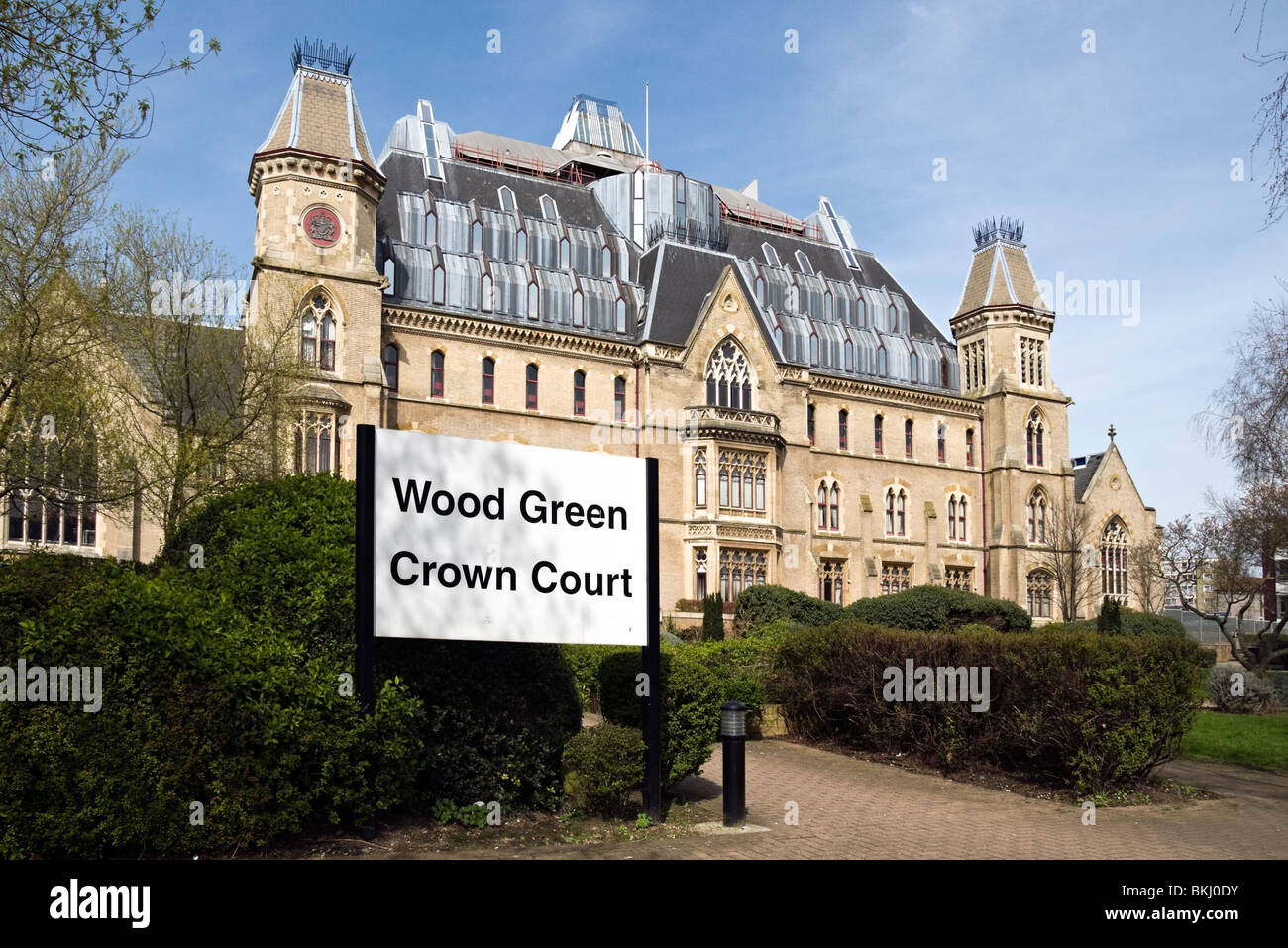 Wood Green Crown Court, Londra Foto Stock