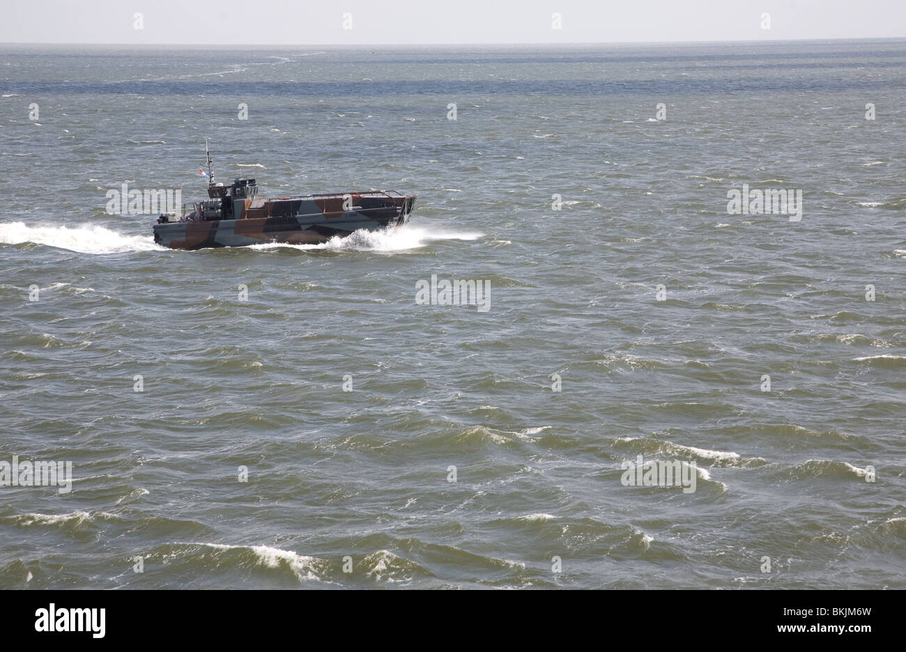 Dutch mezzi navali off Texel, Paesi Bassi, la voce a Den Helder Foto Stock