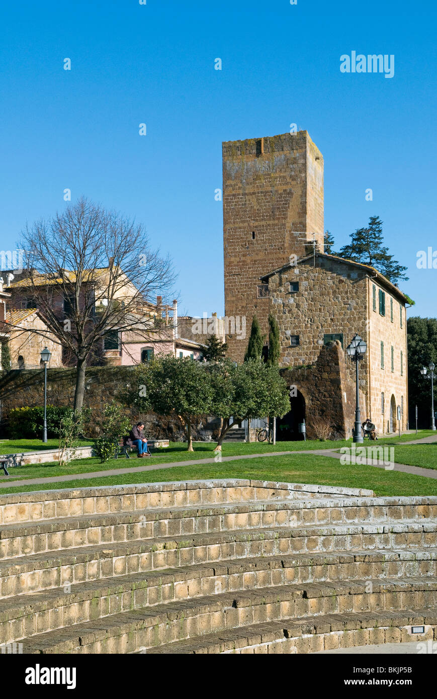 Torre di Lavello, Tuscania, Viterbo, Lazio, l'Italia, Europa Foto stock -  Alamy