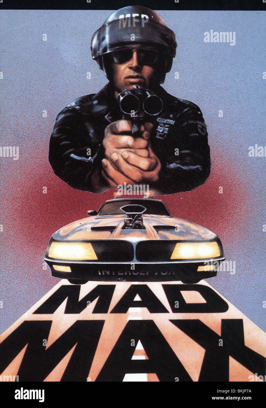 MAD MAX (1979) di George Miller (DIR) MDX 001 VS Foto Stock
