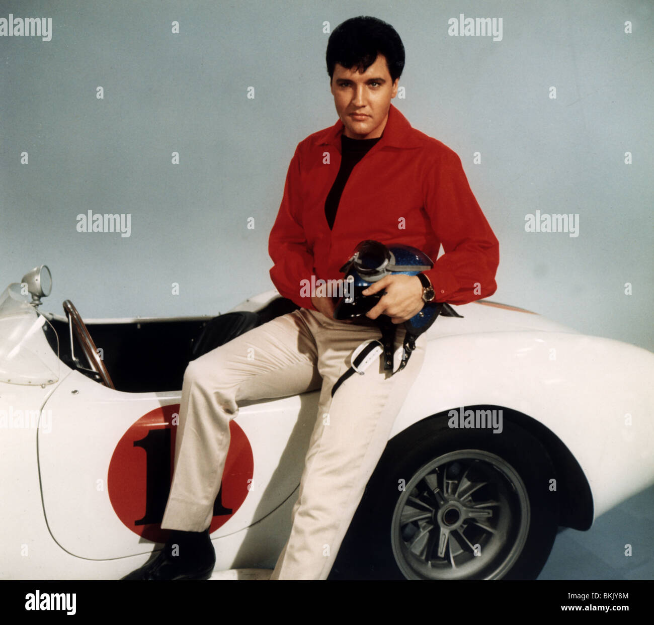 Spin-OUT -1966 ELVIS PRESLEY Foto Stock