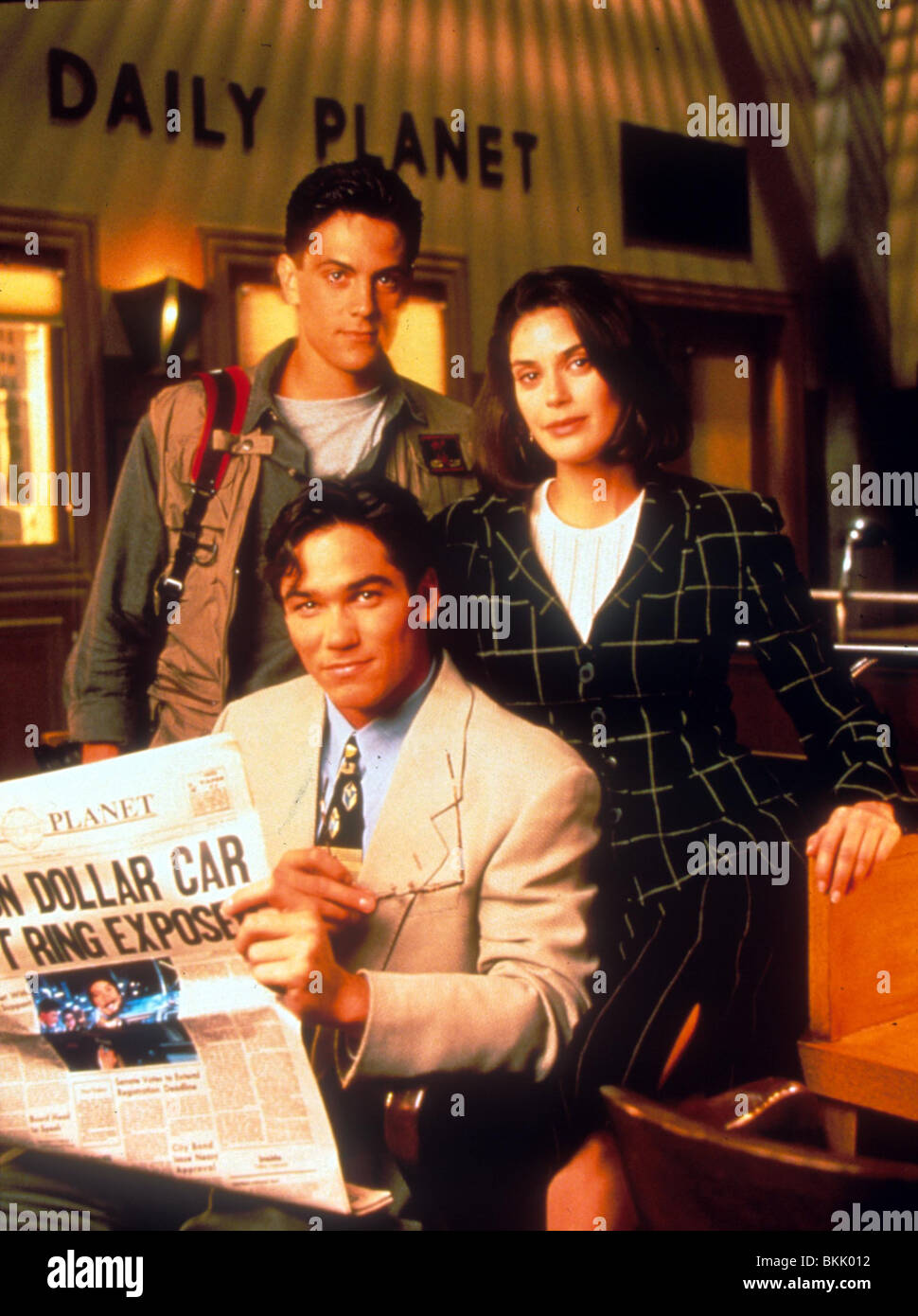 LOIS e Clark: Le nuove avventure di Superman (TV) Dean Cain, MICHAEL LANDES, Teri Hatcher LAC 045 Foto Stock