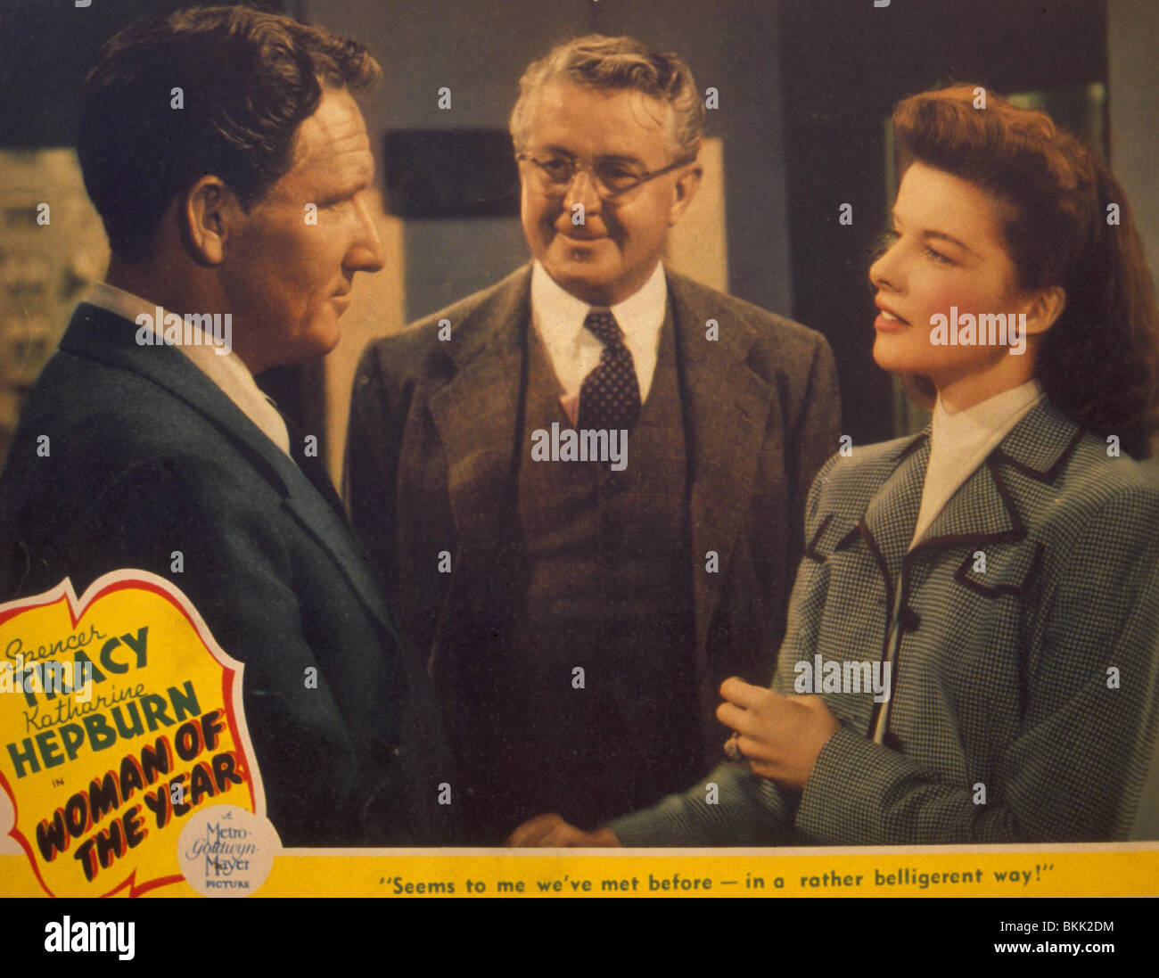 Donna dell'anno (1942) Spencer Tracy, Katharine Hepburn WOY1 012 Foto Stock