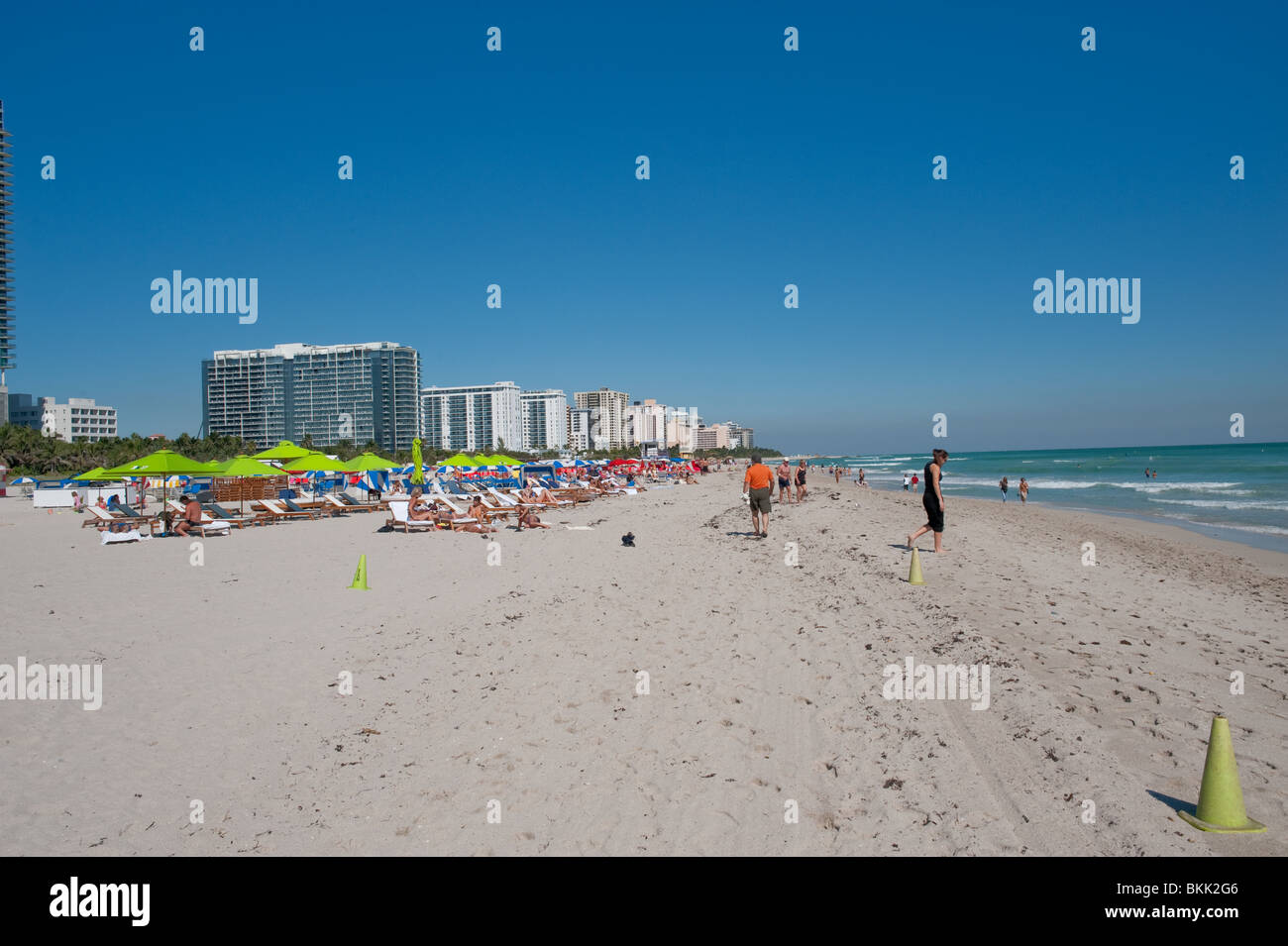 A Deerfield Beach sulla costa orientale della Florida vicino a Miami Foto Stock