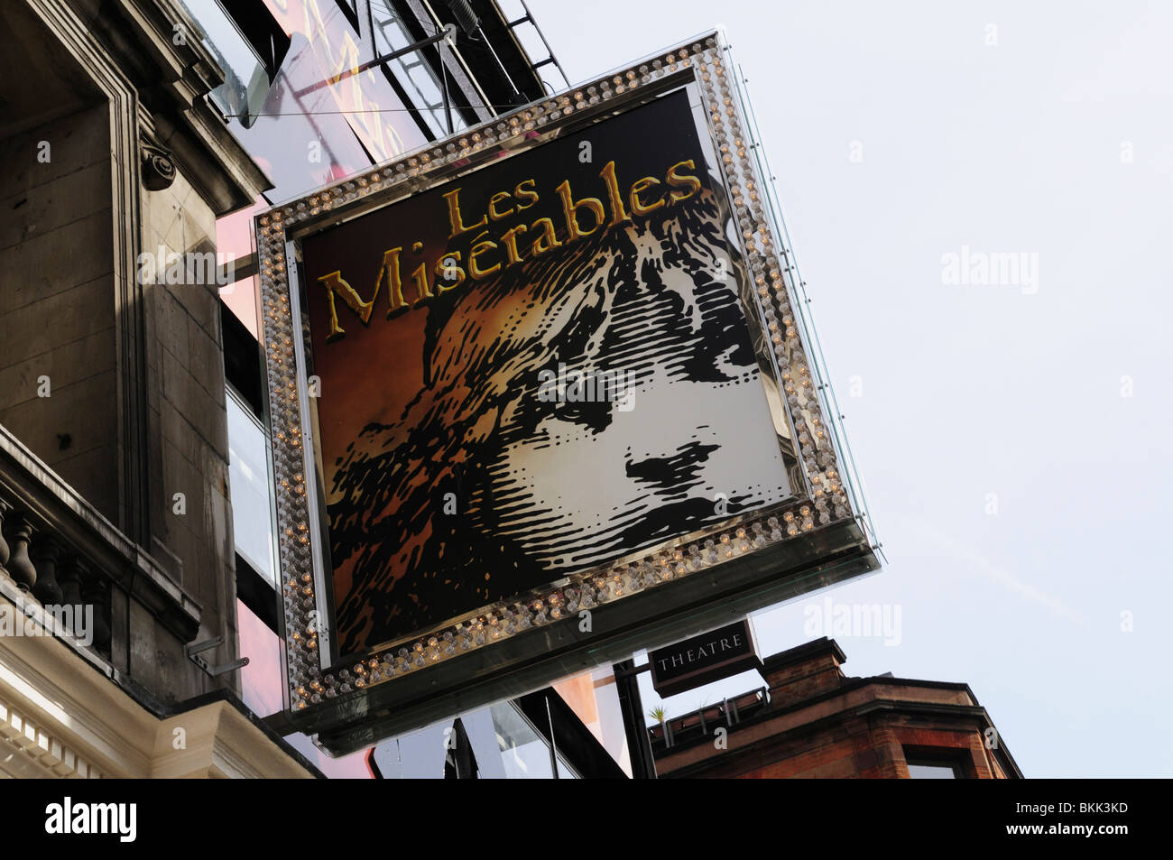 Les Miserables firmare al Queens theatre, Haymarket, London, England, Regno Unito Foto Stock