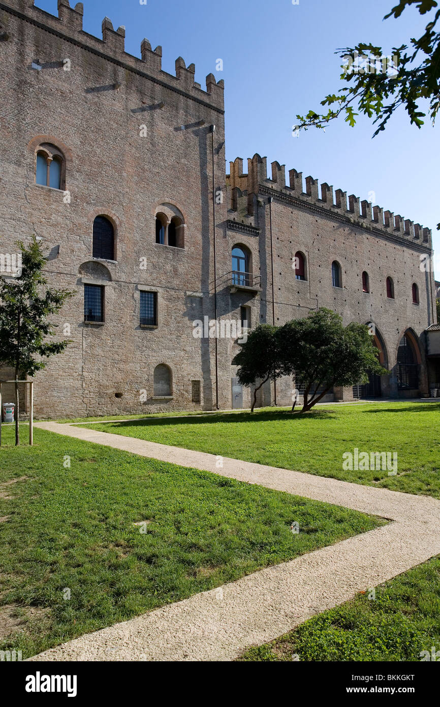 Rimini palazzo del podestà e il palazzo dell'arengo Foto Stock