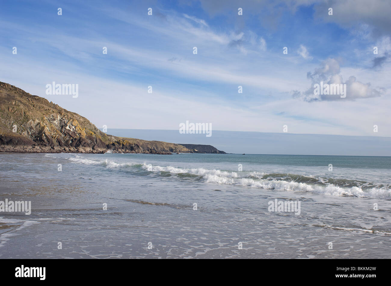 Spiaggia della Cornovaglia Foto Stock