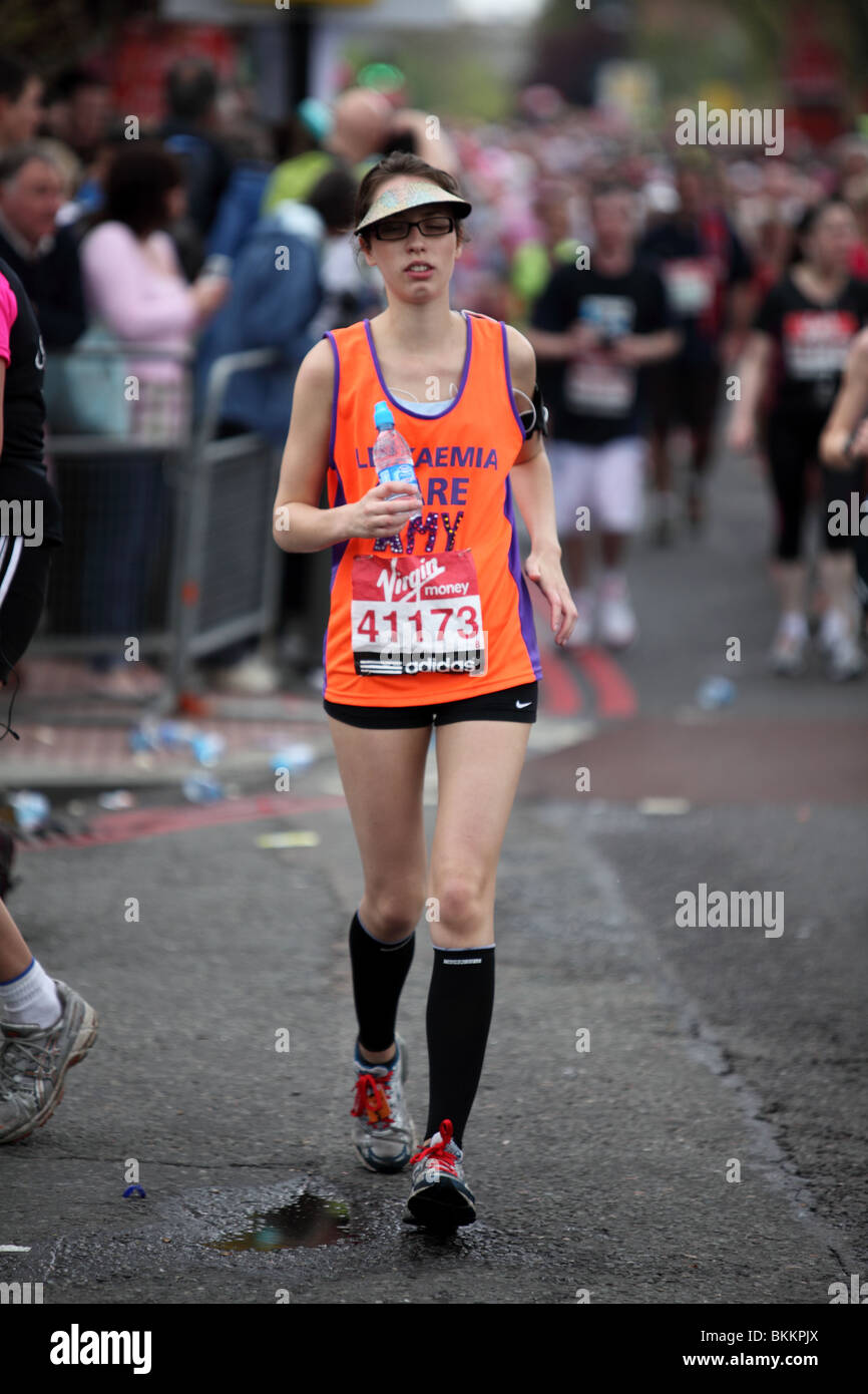 La Virgin London Marathon 2010 Foto Stock