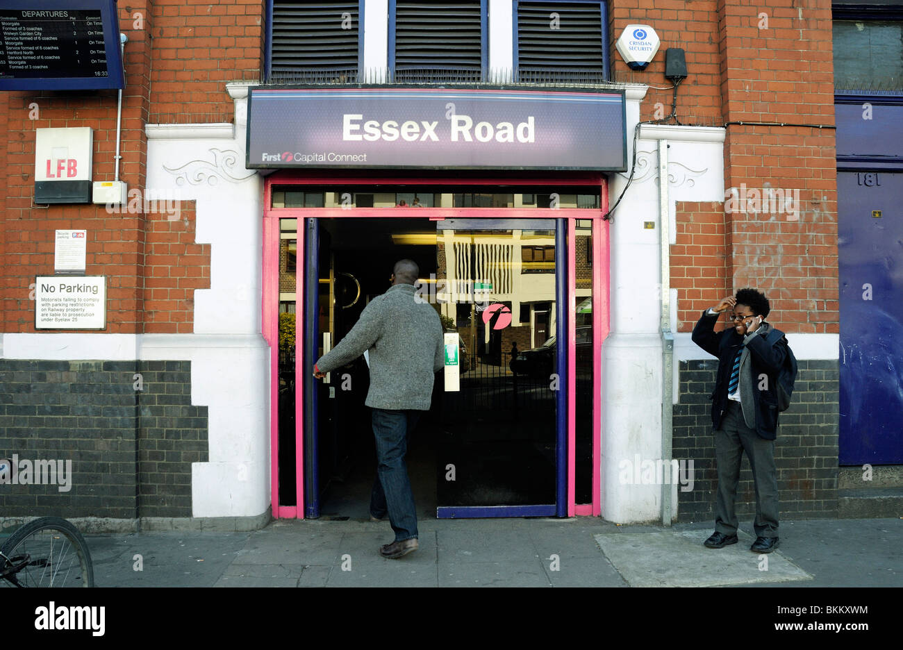 Essex Road Islington Londra Inghilterra REGNO UNITO Foto Stock