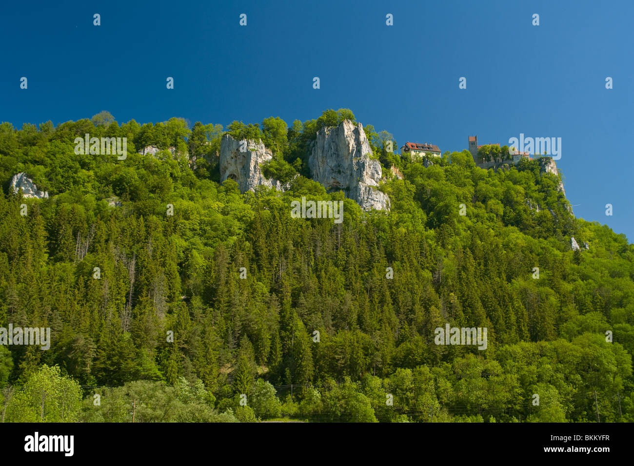 Bei/vicino Irndorf bzw. Beuron Foto Stock