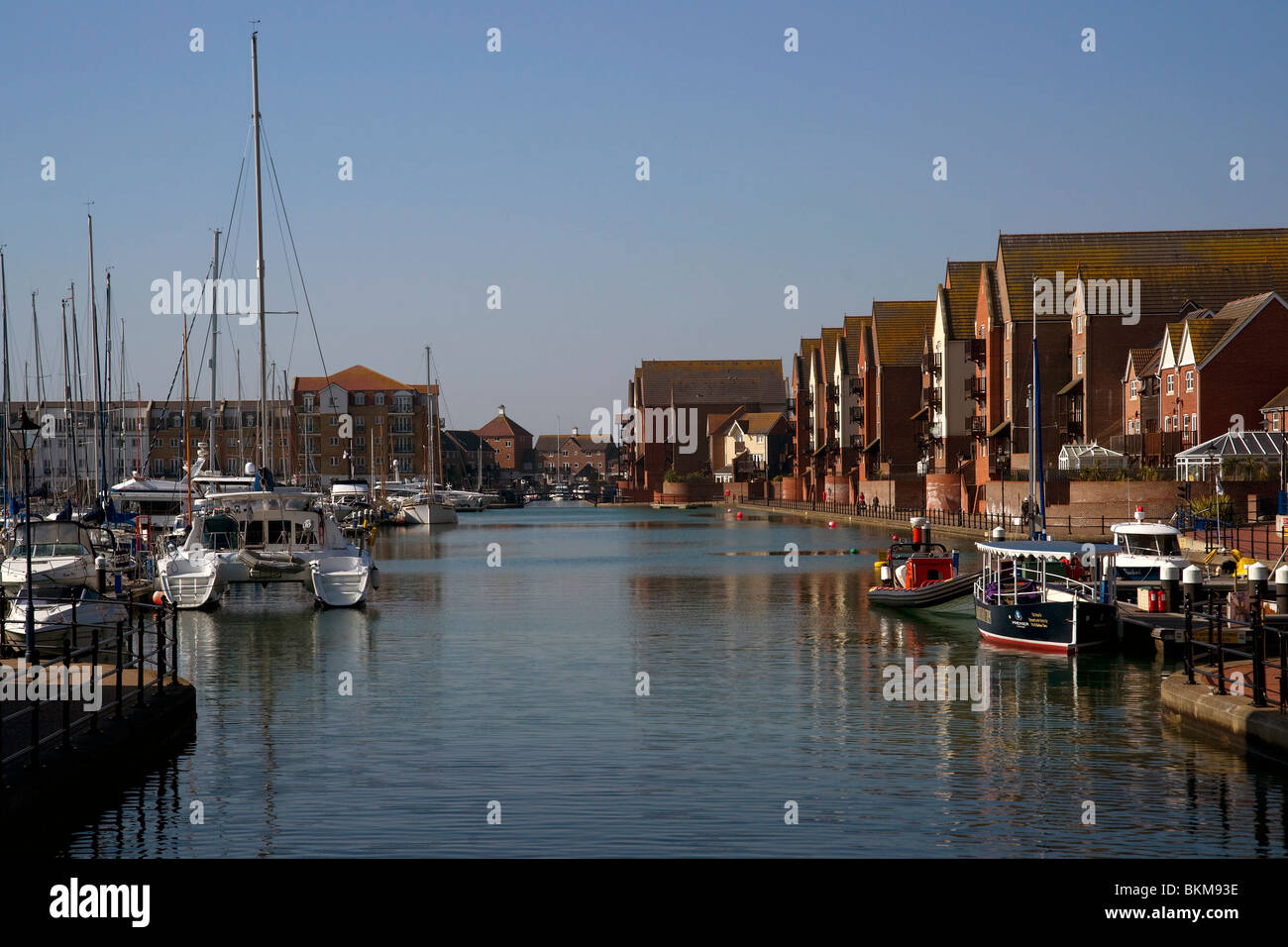 Porto sovrano,Eastbourne Foto Stock