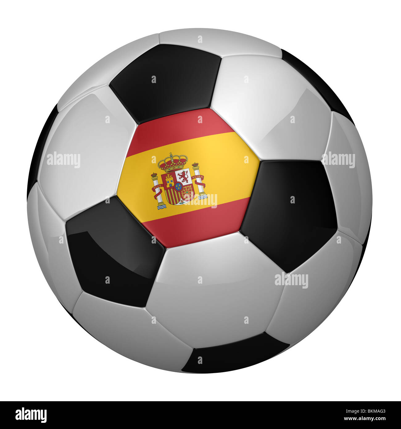 Lo spagnolo Pallone da calcio Foto Stock